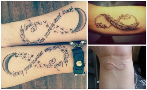 tatuajes infinito amor|Tatuajes de infinito: los símbolos y sus significados (+ 80 ideas)